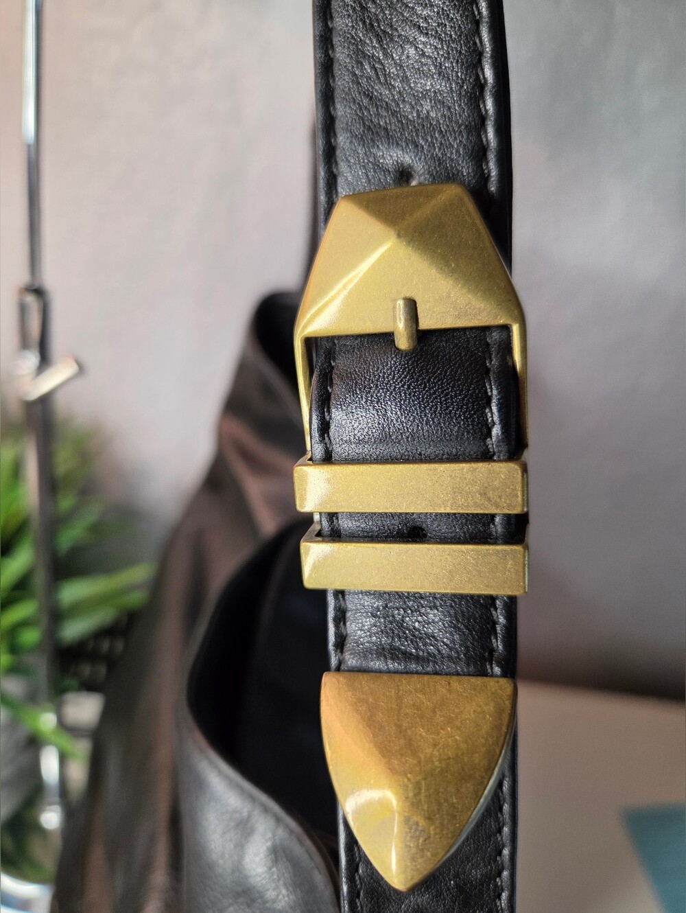 Vintage Rebecca Minkoff Saks Fifth Avenue Exclusive Multi-Buckle Hobo Bag - Picture 14 of 16